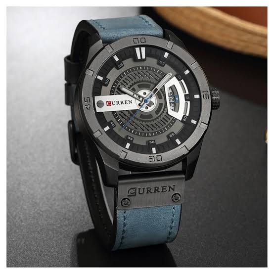 CURREN 8301 Rusty Blue Men Watch
