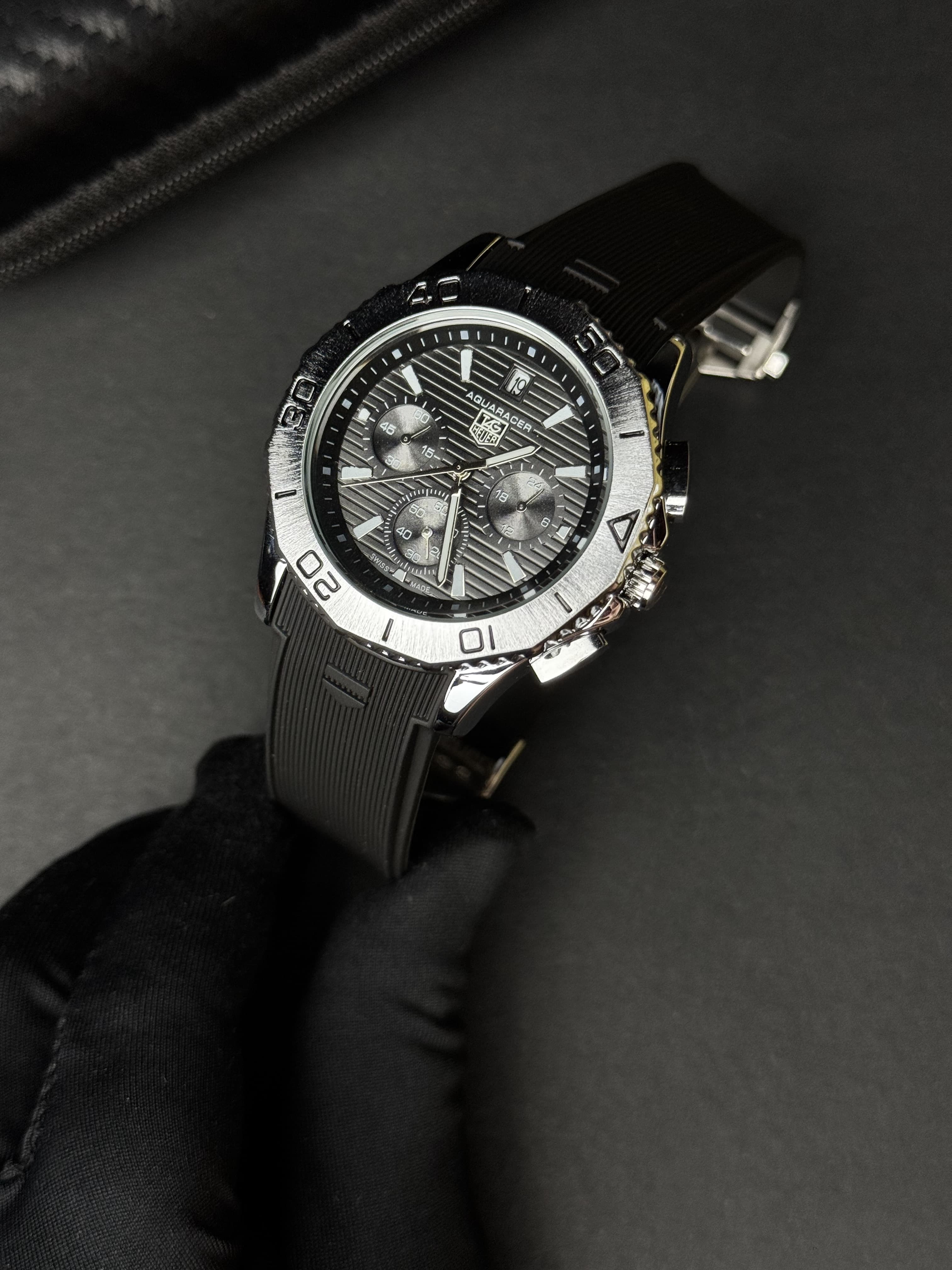 The Executive Black Chronograph
